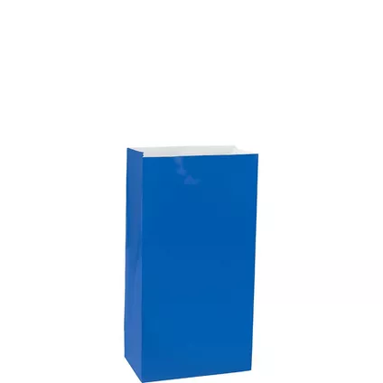 Mini Bolsa Azul Marino C/12