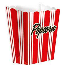 Popcorn Boxes 9.5x13.3x3.8cm C/8