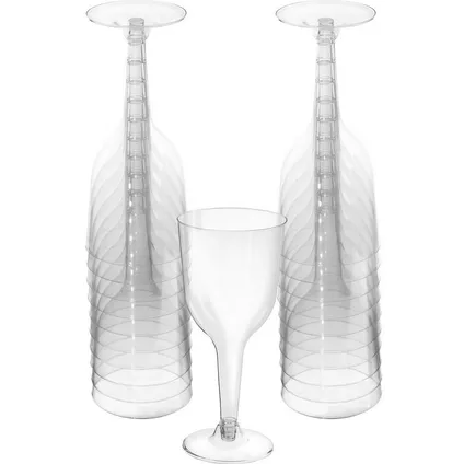 Copa De Vino Transparente 10oz C/20