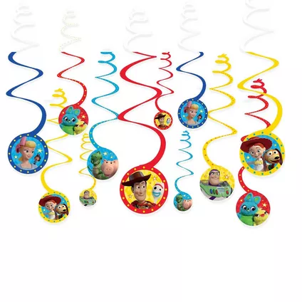 Decoracion En Espiral Toy Store C/12