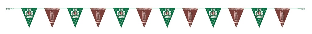 Flag Banner Football Toss C/1