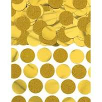 Confetti Circulos Dorados C/63g