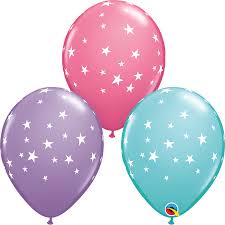 Globo 12" Estrellas Contemporaneas C/1