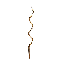 Curly Candles Gold C/12