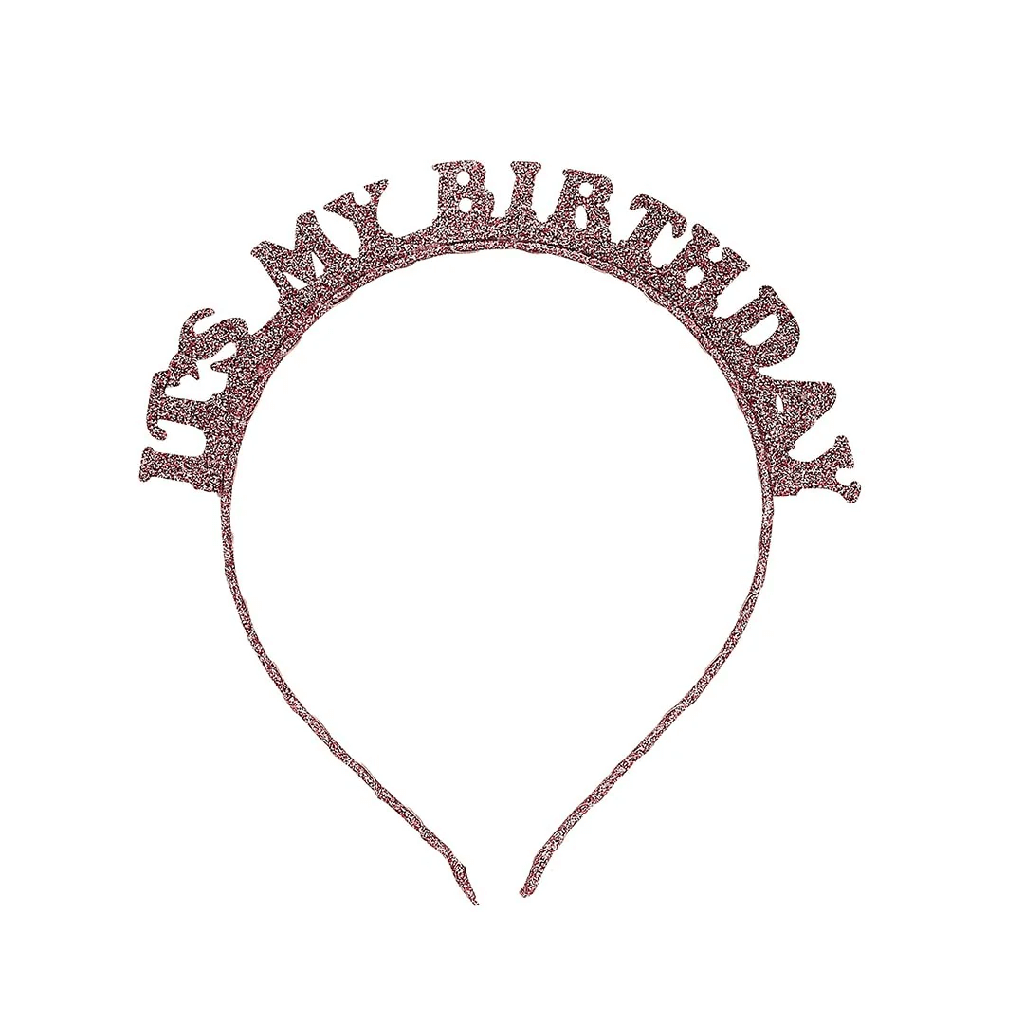Glitter Tiara It's My Birthday Rose Gold C/1