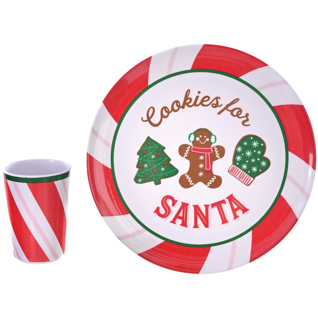 Cocoa Bar Cookie and Milk Set C/2