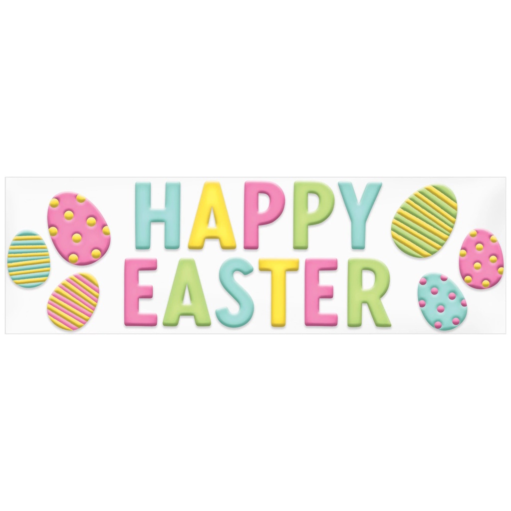 Gel Clings Happy Easter  C/1