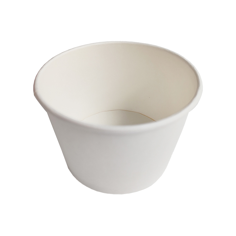 Vaso 16oz de Papel Blanco Para Dulces C/12