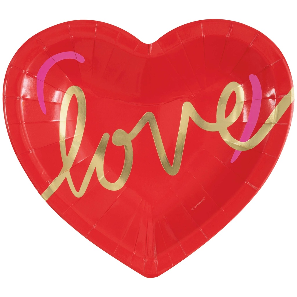 Plato Figura Corazon Love C/8