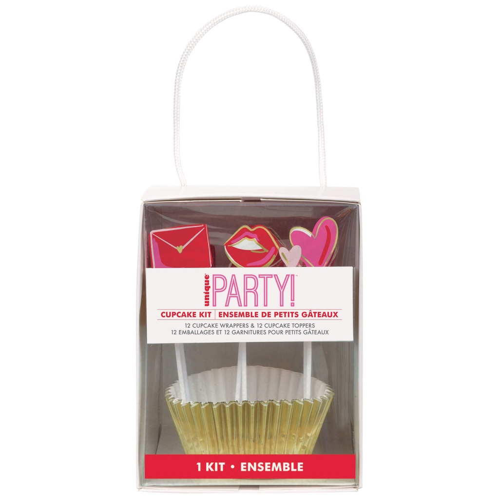 Kit de Capacillos Foil Amor C/12