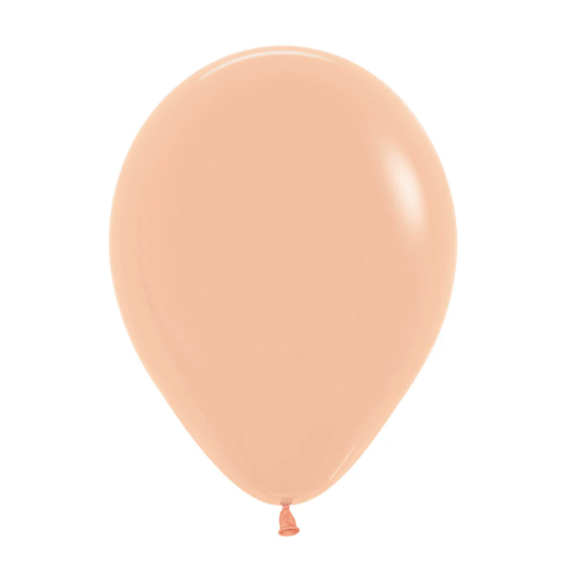 Globo 12" Latex Durazno Nacarado C/1