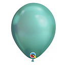 Globo 7" Latex Verde Chrome C/1