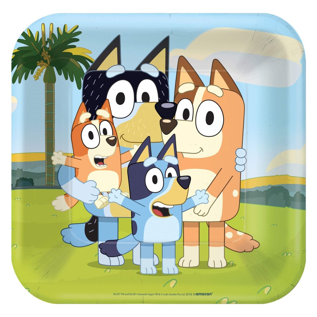 Plato 9" Bluey C/8