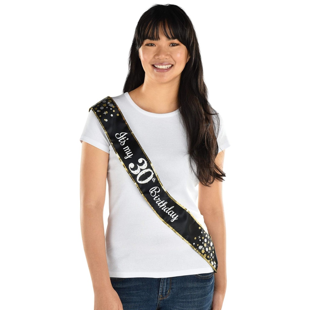 Sash 30 Sparkle Celebration C/1