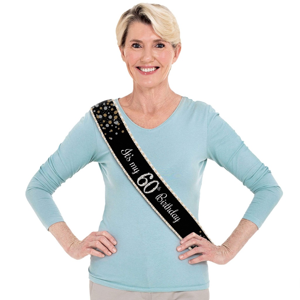 Sash 60 Sparkle Celebration C/1