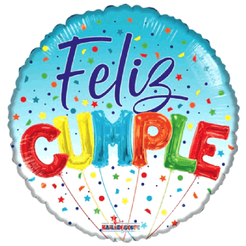 Globo 36" Feliz Cumpleaños C/1